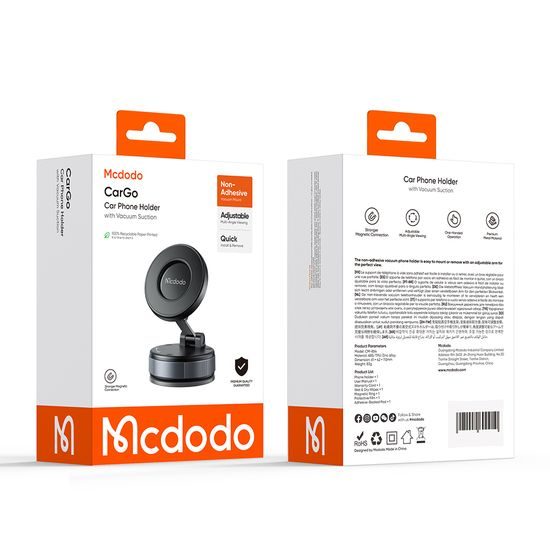 Mcdodo mágneses autós tartó (CM-8540), fekete