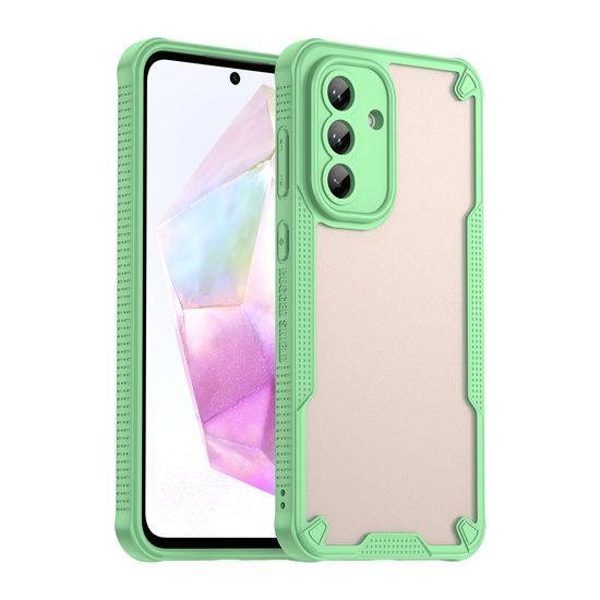 Samsung Galaxy A56 hibridinis dėklas ArmorShield – žalia