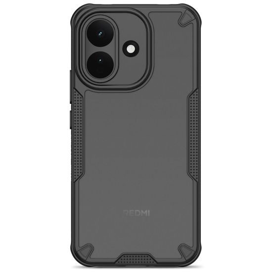 Tech-Protect Rugged Shield Schutzhülle für Xiaomi Redmi Note 17 Pro 5G - Hybrid TPU Polycarbonate - Matt Schwarz