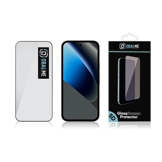Google Pixel 10a Screenprotector - 5D Gehard glas - Zwart