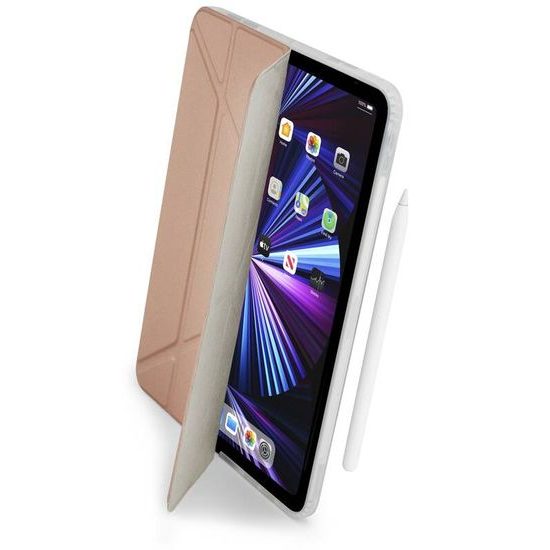 Pipetto Origami TPU θήκη, Apple iPad Pro 11 2018 / 2020 / 2021 / 2022, ροζ χρυσό