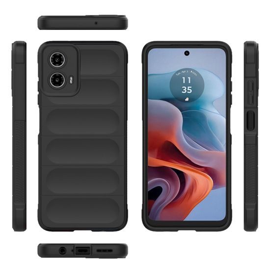 Magic Shield κάλυμμα, Motorola Moto G34, μαύρο