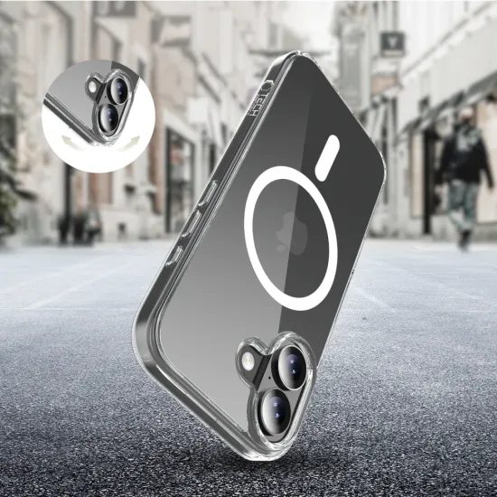 Tech-Protect Flexair Hybrid με MagSafe, iPhone 17, διάφανη