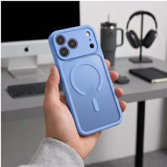 Tech-Protect BasicMag MagSafe, iPhone 17 Pro / 18 Pro, světle modrý