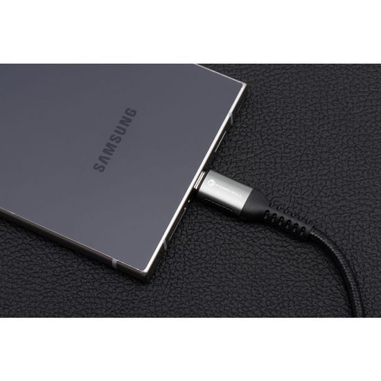 Forcell F-Energy καλώδιο USB A - USB-C, QC4.0, 3A, 66W, 0,5 m, μαύρο