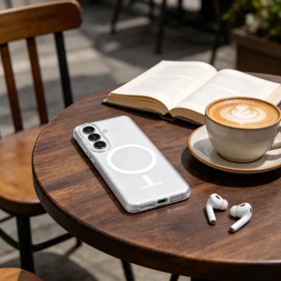 Tech-Protect MagSlim MagSafe, Samsung Galaxy S26, biely matný