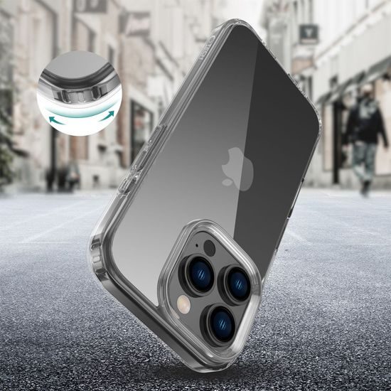 Tech-Protect Flexair Hybrid, iPhone 16 Pro, průhledný