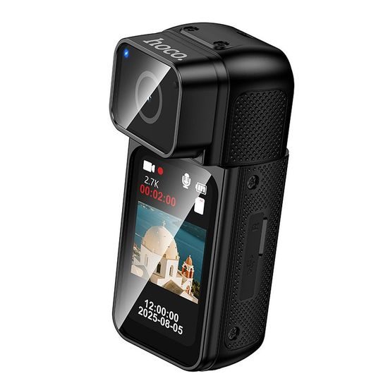 Hoco DV105 Αθλητική κάμερα, μαύρη