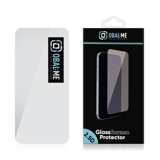OBAL:ME 2.5D Tvrdené Sklo pre Samsung Galaxy S24 FE, priehľadne