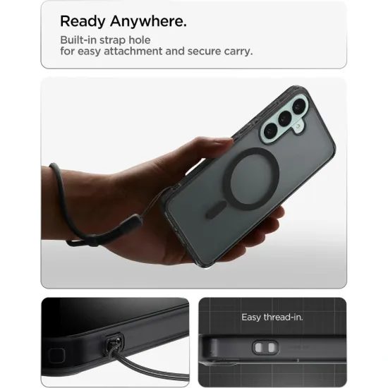 Spigen Ultra Hybrid Mag με MagSafe, Samsung Galaxy S26 FE, frost black