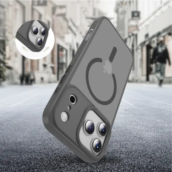 Tech-Protect MagMat MagSafe iPhone 17 Pro, γκρι ματ