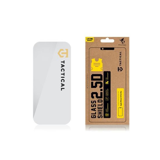 Tactical Glass Shield 2.5D szkło hartowane do iPhone 16 Pro Max, przezroczyste