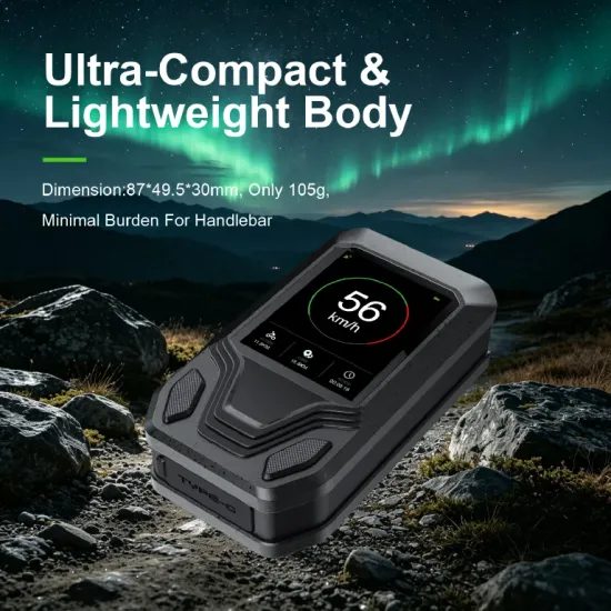 4K Kamera za bicikl s GPS-om, 2" zaslonom, EIS stabilizacijom i LED svjetlom