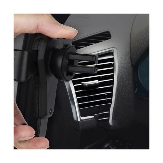 Гравитационна стойка за кола, черна