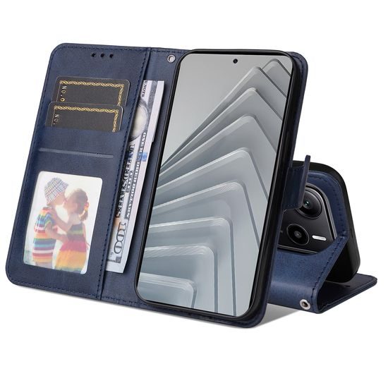 Θήκη Magnet, Xiaomi Redmi Note 14 4G, μπλε