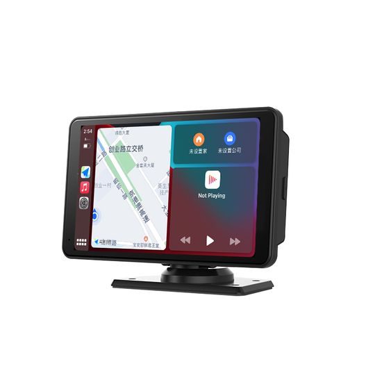 7" CarPlay zaslon za auto s bežičnim CarPlay i Android Auto, 2K autokamerom i stražnjom kamerom