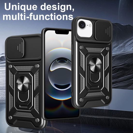 JP CamShield, iPhone 16e, μαύρο