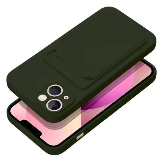 Card Case tok, iPhone 14 Plus, zöld