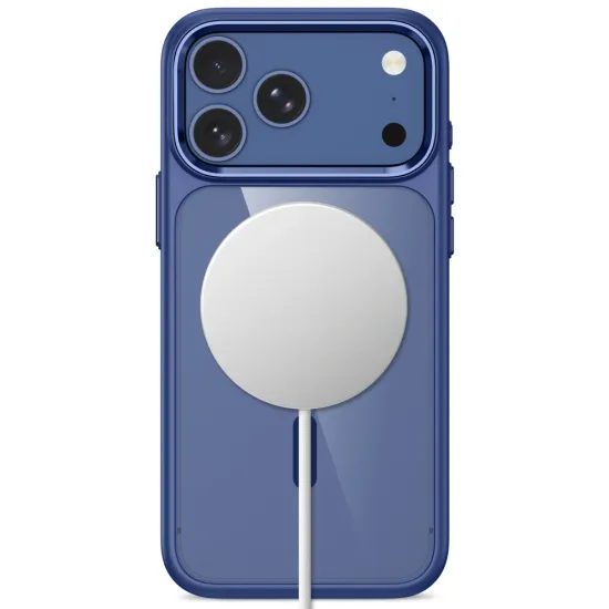 Tech-Protect MagMat MagSafe Case für iPhone 17 Pro Max / 18 Pro Max - Hybride Schutzhülle mit Camera Control - Blau