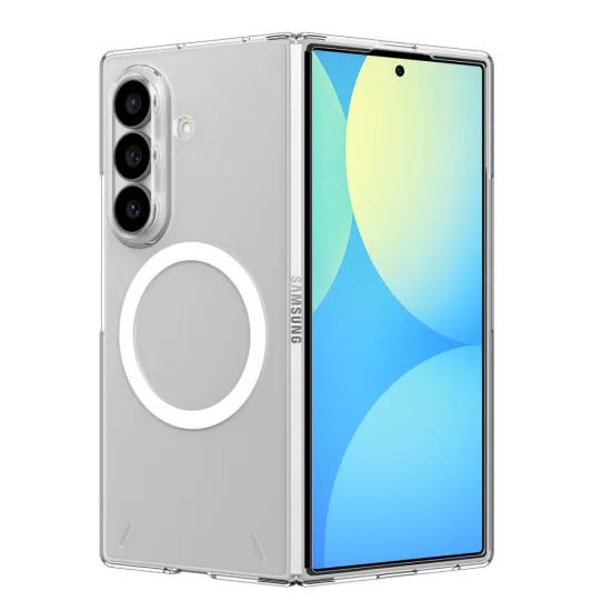 Spigen AirSkin Magsafe, Samsung Galaxy Z Fold 8 Ultra, prozoren / bel