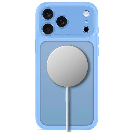 Tech-Protect MagPeak MagSafe CC, iPhone 17 Pro Max / 18 Pro Max, modrý matný