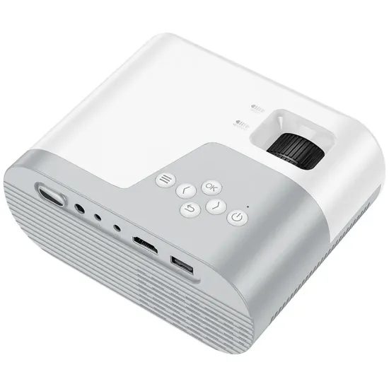 Hoco Bluetooth Wi-Fi projektor so systémom Android 720P DT2, biely
