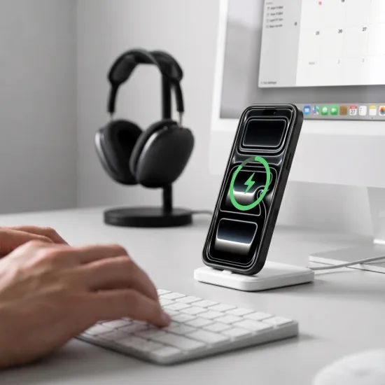 Tech-Protect MagStand MagSafe CC, iPhone 17 Pro Max / 18 Pro max, čierny matný