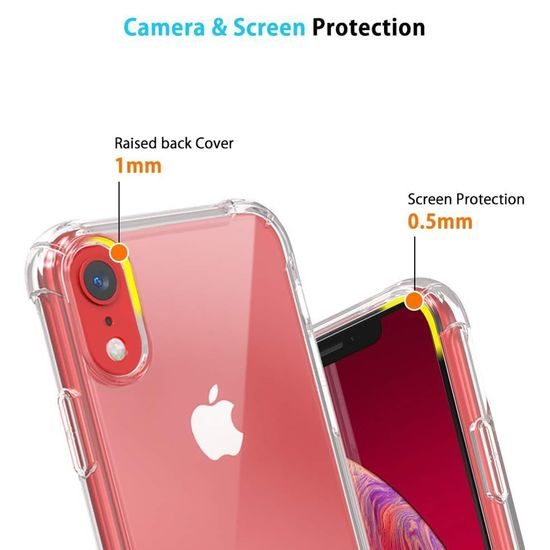 Techsuit Shockproof Διάφανη Θήκη, iPhone XR