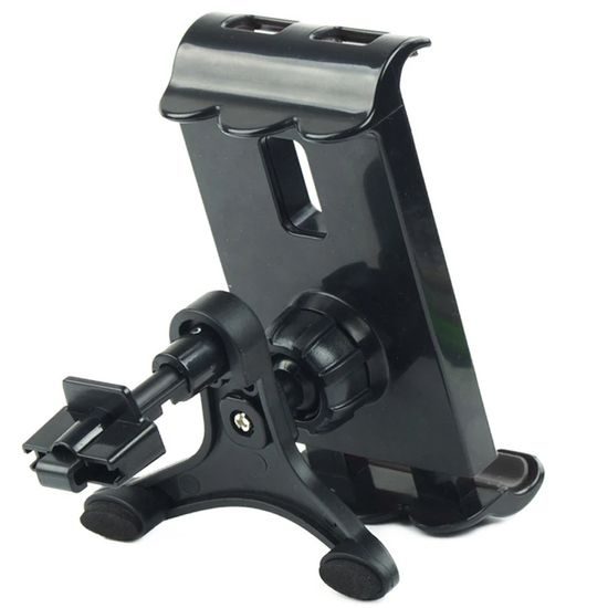 Βάση τηλεφώνου / tablet 4–11" για αεραγωγό, μαύρη