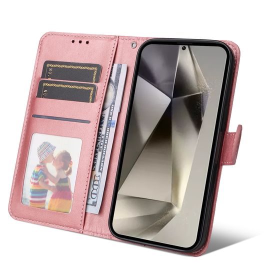 Θήκη Magnet, Samsung Galaxy S25 Ultra, ροζ