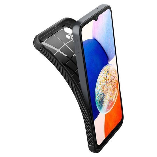 Spigen Rugged Armor, Samsung Galaxy A14 5G, čierny