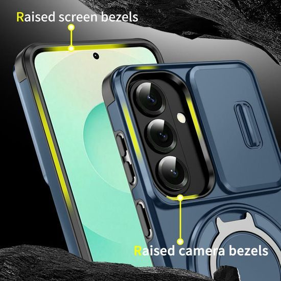 Camslide Stand obal, Samsung Galaxy S26, modrý