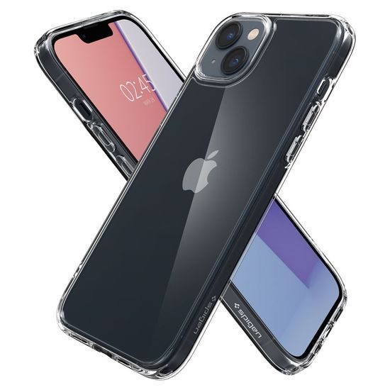 Spigen Ultra hybrid kryt na mobil, iPhone 14, číry