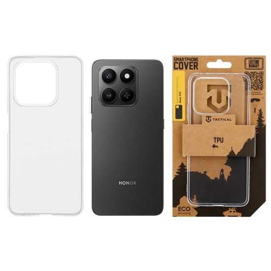 Tactical TPU θήκη για Honor X7d, διάφανη