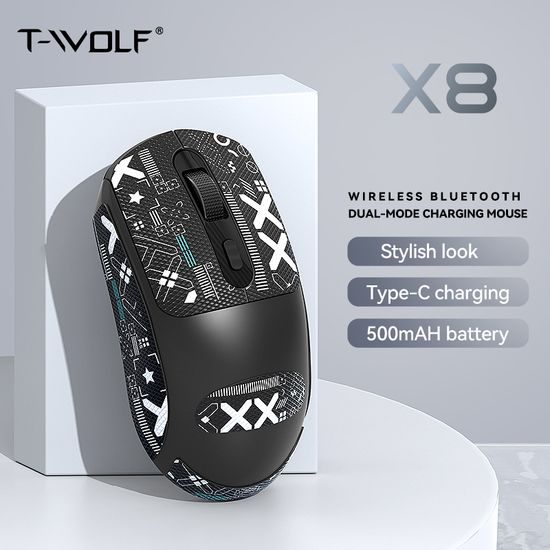 T-WOLF X8 Mysz bezprzewodowa