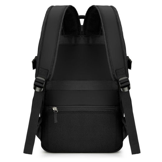 JP Rucksack B11 - Multifunktionaler Tagesrucksack 42×17×29 cm - Schwarz