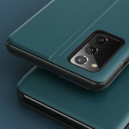 Eco Leather View Case, Samsung Galaxy A32 5G, neagră