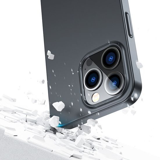 Joyroom 360 Full Case Hülle + gehärtetes Glas, iPhone 13 Pro, schwarz