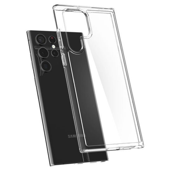 Spigen Ultra hybrid Handyhülle, Samsung Galaxy S22 Ultra, transparent