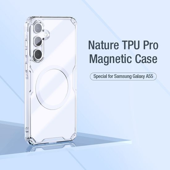 Nillkin Nature TPU PRO Kryt, Samsung Galaxy A55 5G, průhledný