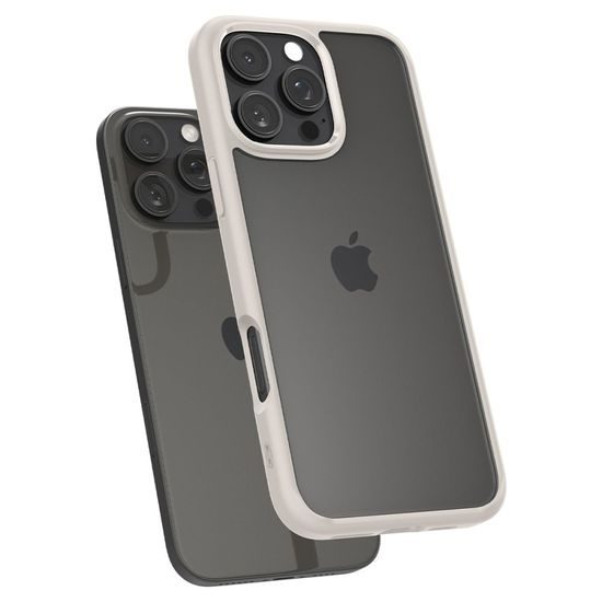 Spigen Ultra hybrid kryt na mobil, iPhone 16 Pro Max, natural titanium