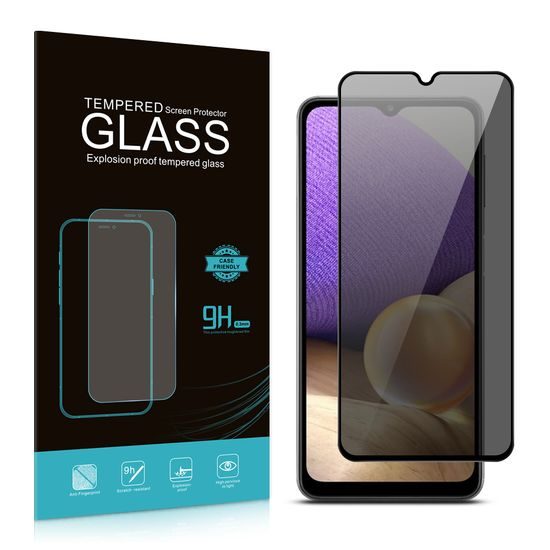 Samsung Galaxy A32 5G apsauginis stiklas – Privacy 5D grūdintas stiklas