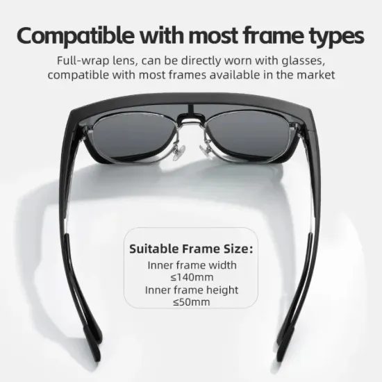 Rockbros SP304 Ochelari de ciclism polarizați, gri