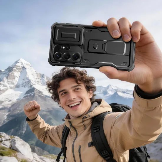 Tech-Protect Kevlar Cam+ etui, 2 sztuki, Samsung Galaxy S26 Ultra, czarne