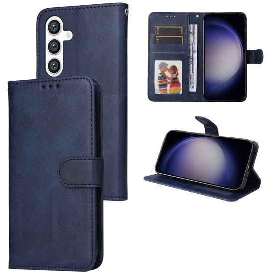 Θήκη Magnet, Samsung Galaxy S25 Plus, μπλε