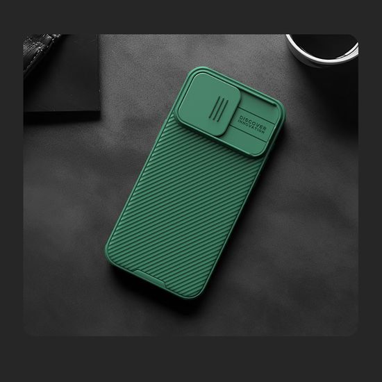 Nillkin Camshield, iPhone 15 Plus, zelený