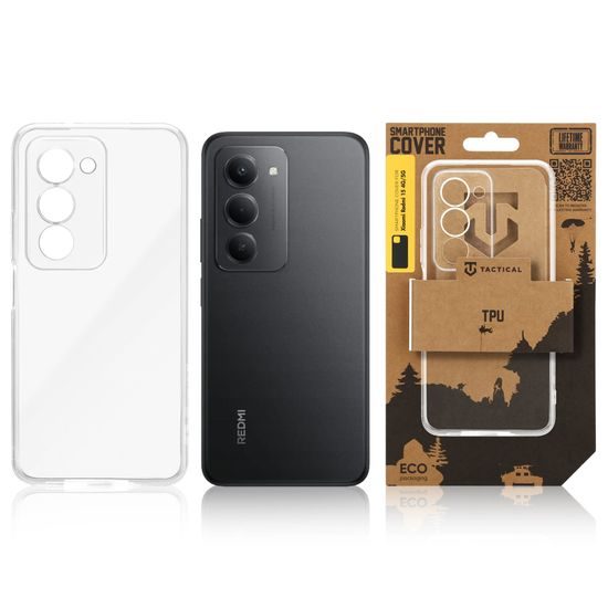 Tactical TPU θήκη για Xiaomi Redmi 15 4G / 5G, διάφανη