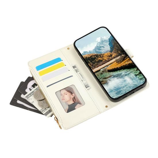 Θήκη Glamour, Xiaomi Redmi Note 14 Pro 5G / Note 14 Pro Plus 5G / Poco X7 5G, λευκή