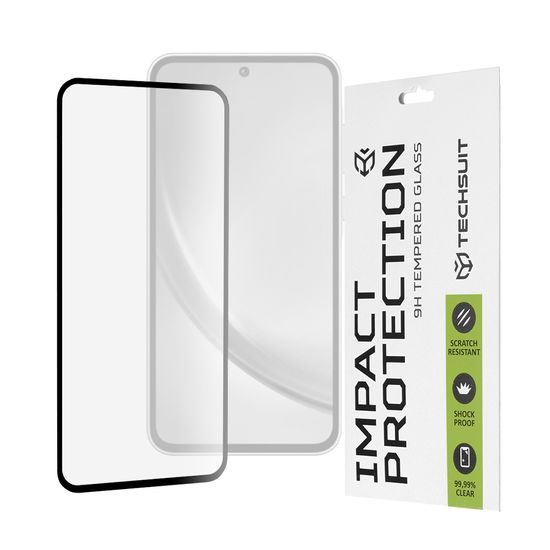 Techsuit 111D Προστατευτικό Γυαλί, Samsung Galaxy A35 5G / A55 5G, μαύρο