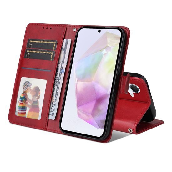 Θήκη Magnet, Samsung Galaxy A56, κόκκινη